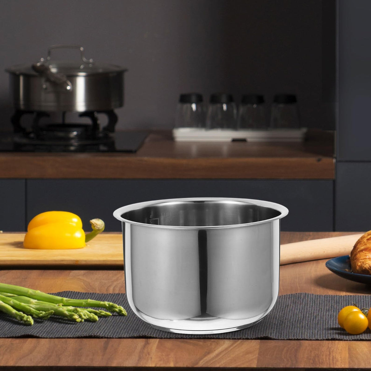 3L Stainless Steel Rice Cooker Inner Pot B9114