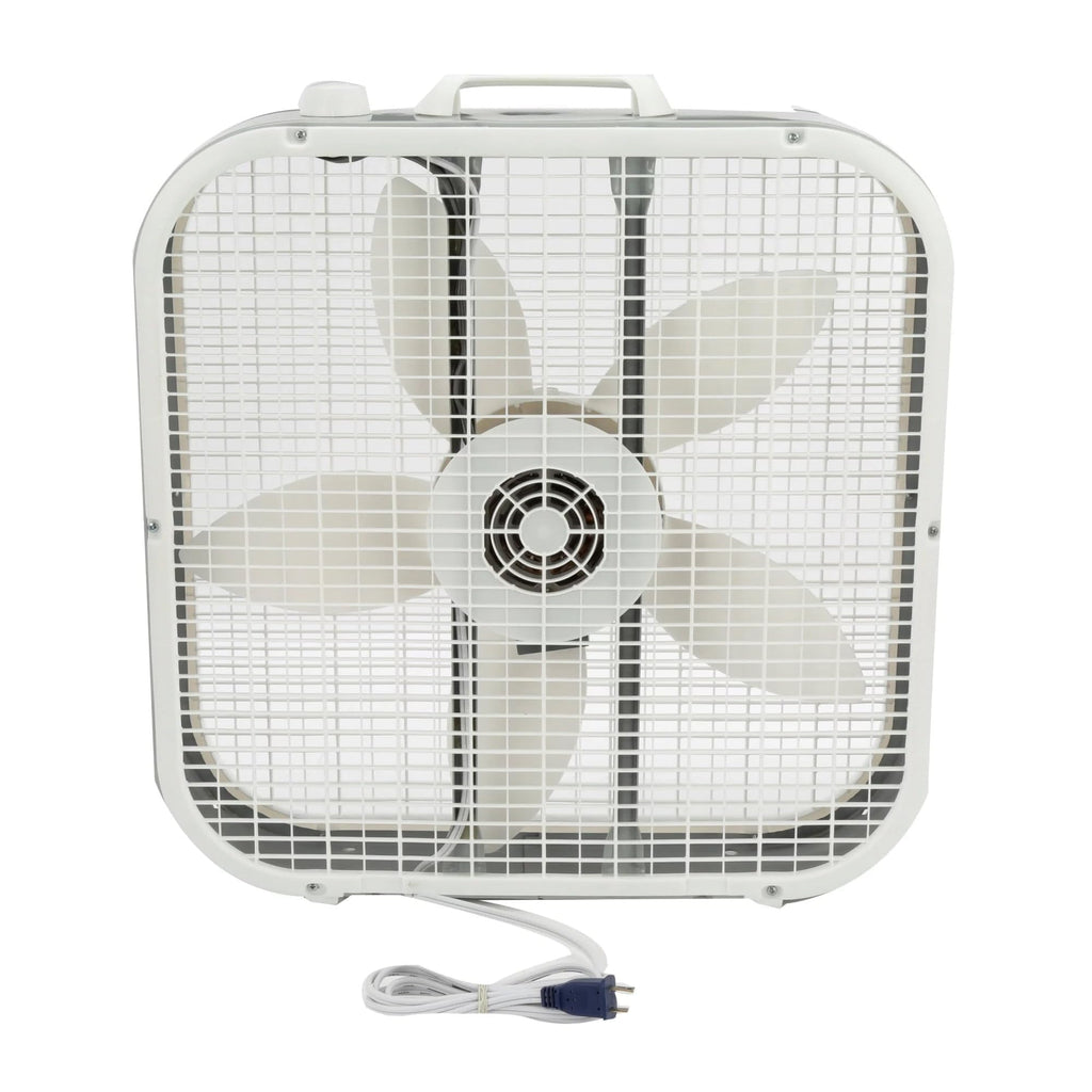 20 Inch White 3 Speed Box Fan X6591