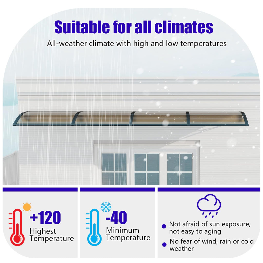 32x48'' Polycarbonate Door Awning P246900