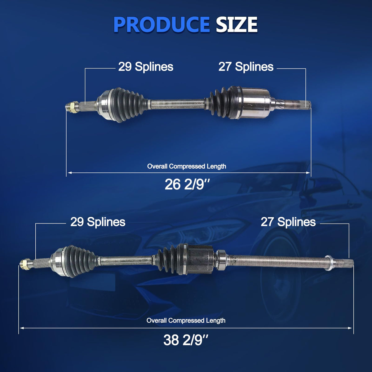 CV Axle Joint AWD Replacement O5055