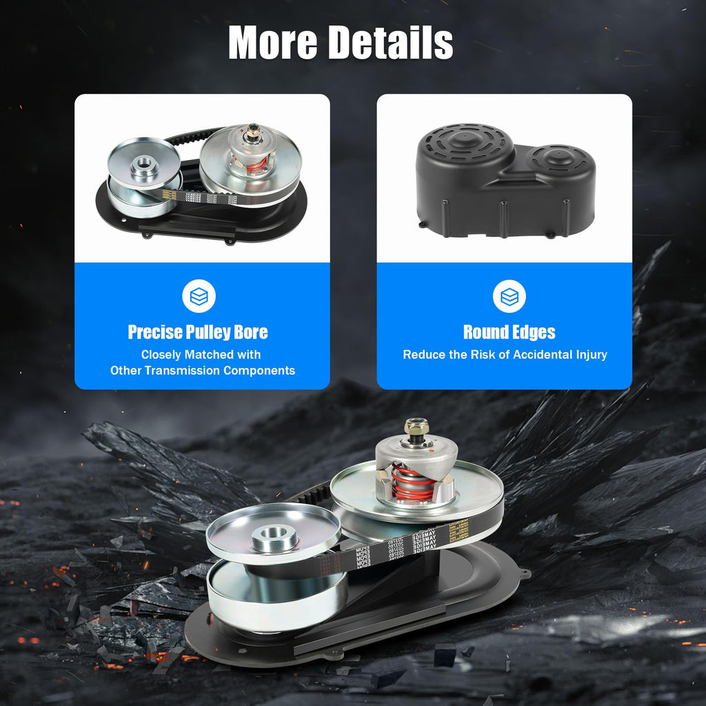 Torque Converter Kit with 3/4 Drive Pulley Clutch J179