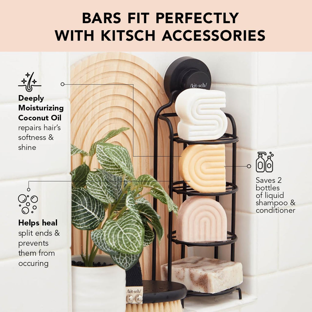 Tea Tree Shampoo + Coconut Oil Conditioner and Shower Filter Bundle Q8277