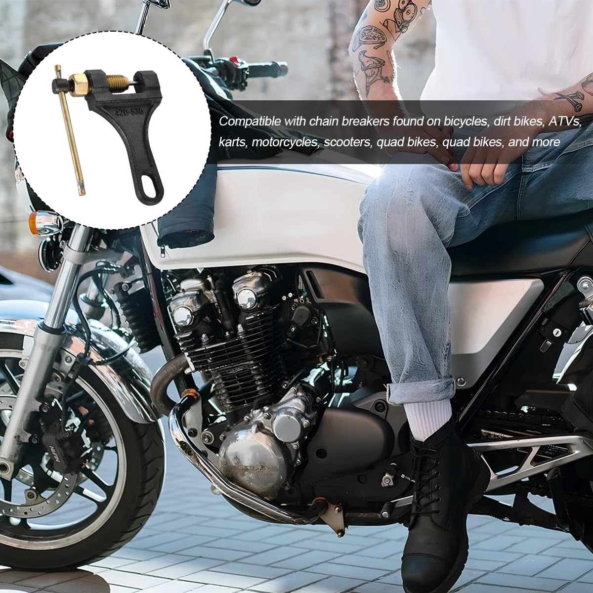 Motorcycle Chain Breaker Tool W758