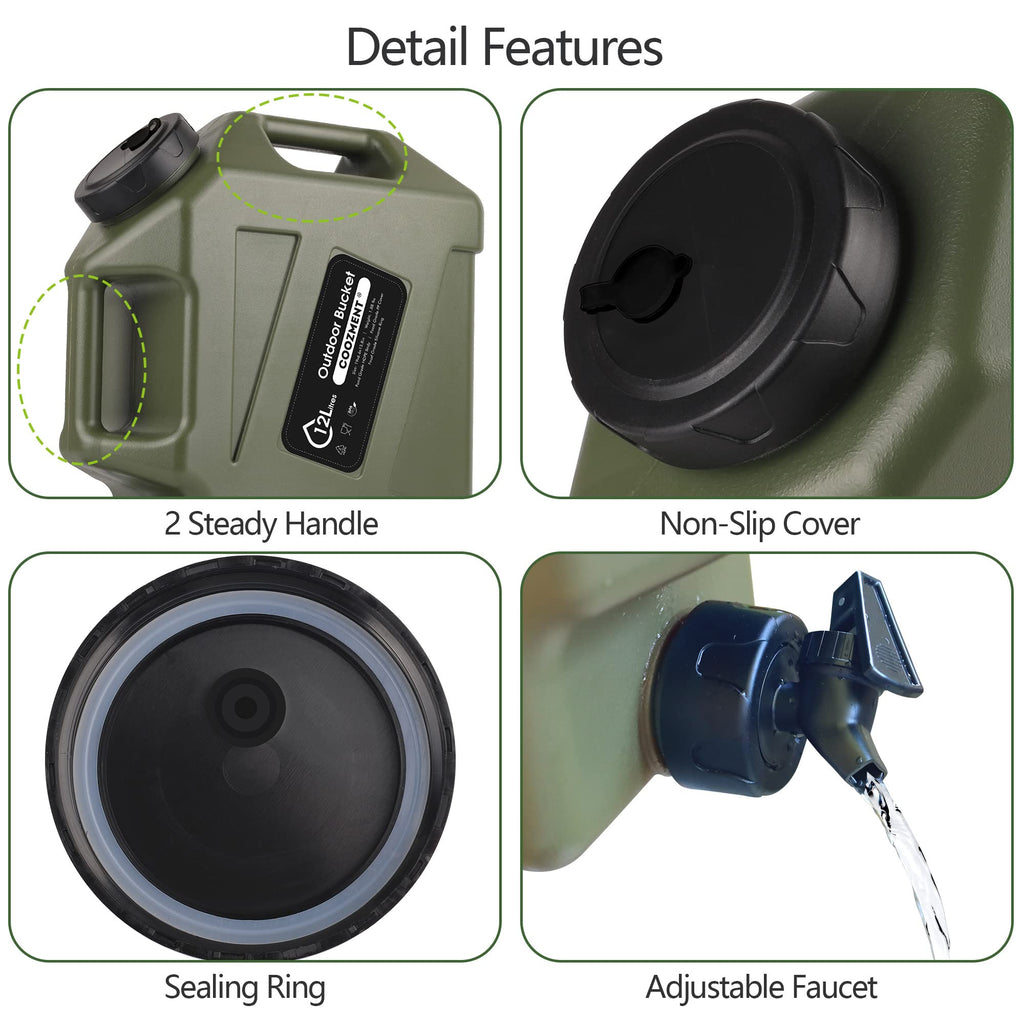 BPA Free Water Containers with Spigot H2090
