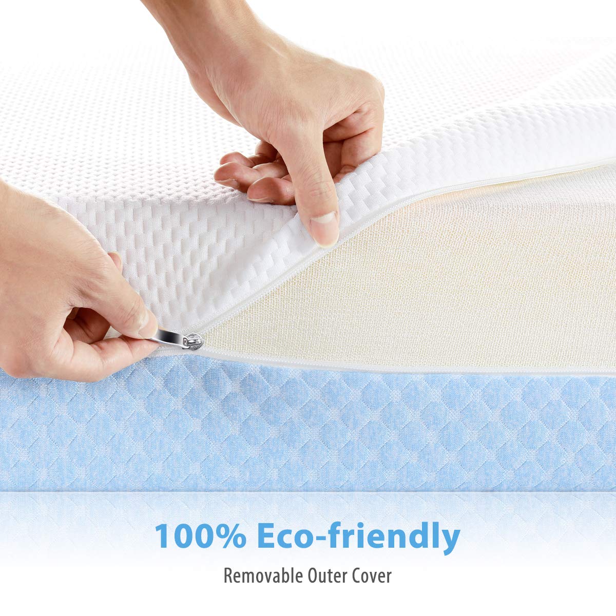Dual Sided Gel Memory Foam Crib Mattress P2479