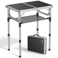 Folding Camping Table 24"X 16" Adjustable Height Z7205