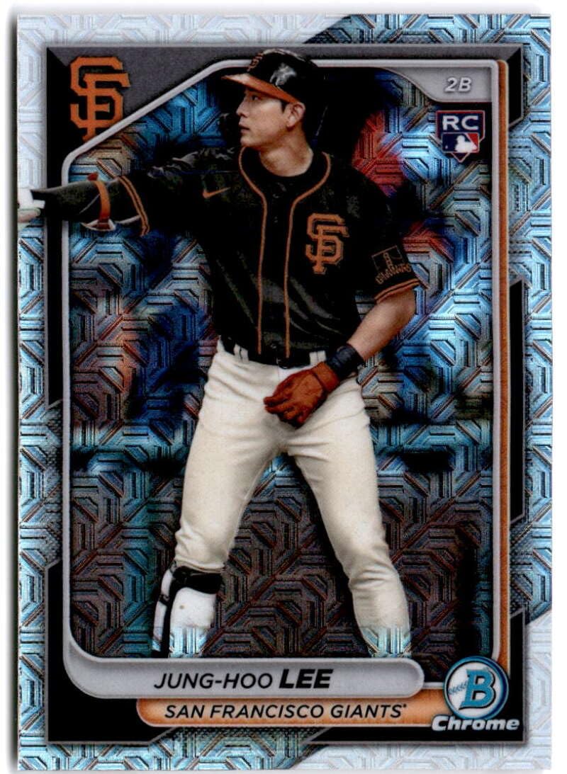 2024 Bowman Chrome Mega Box Mojo Refractor Baseball Trading Card U1823