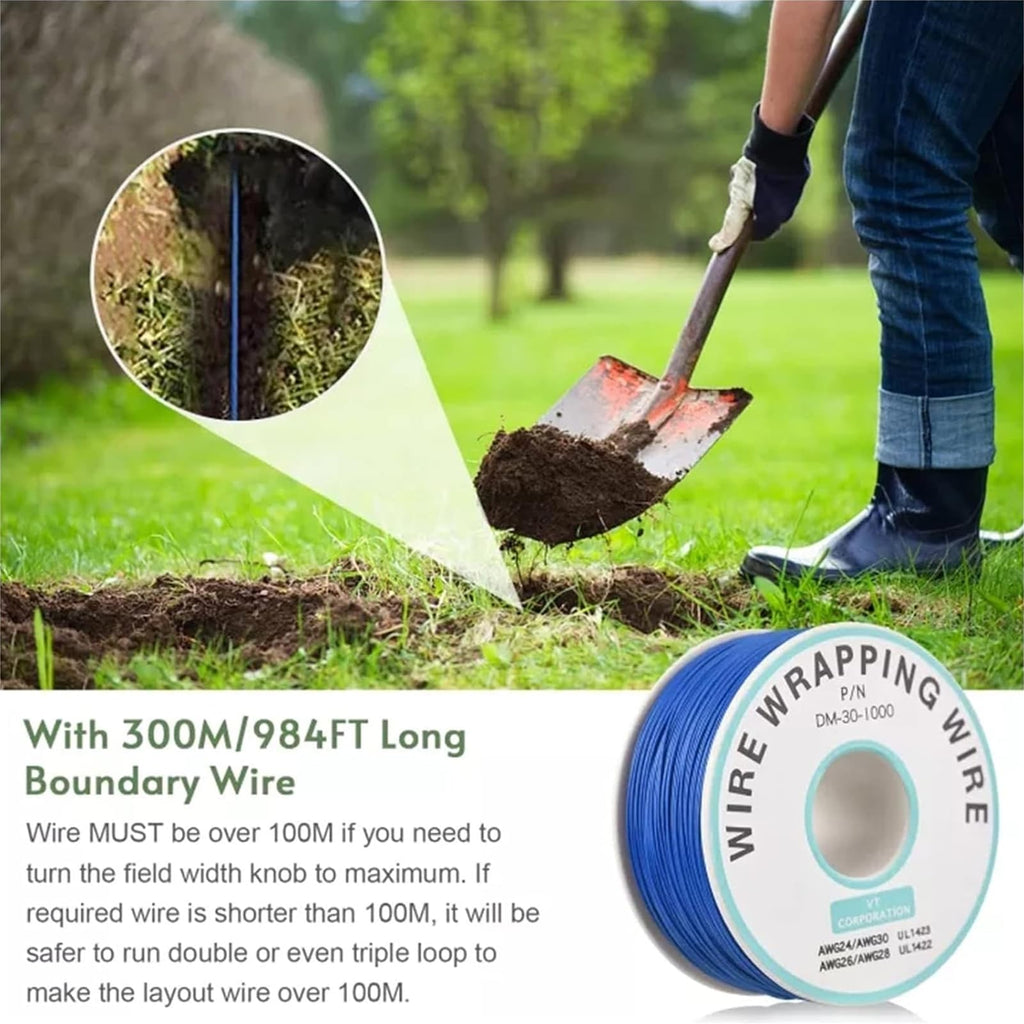 Electric Dog Fence, In-Ground Pet Containment System, Waterproof Training Collar E20136