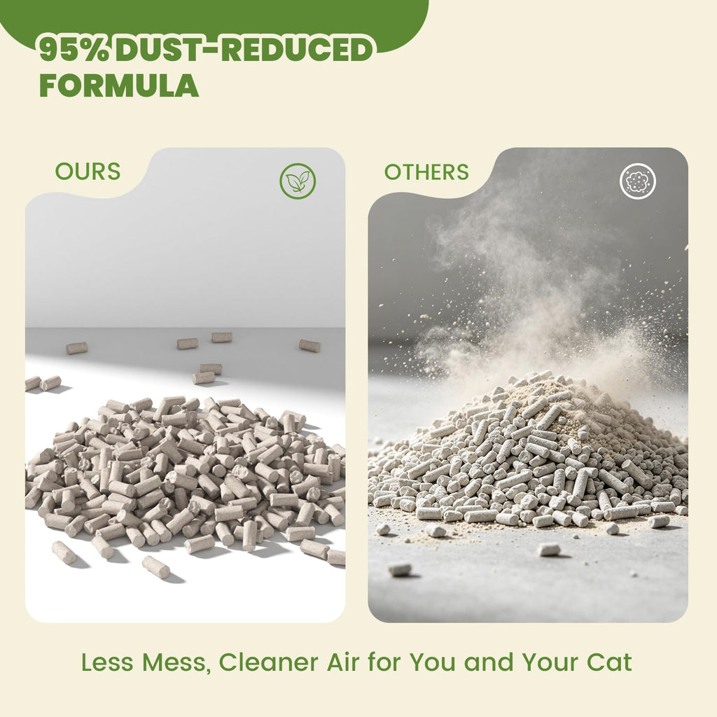 Zeolite Cat Litter Pellets, Dust Free, 19 lbs T536988