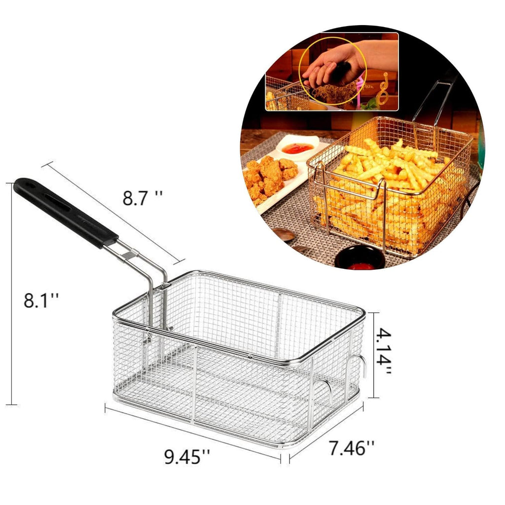 Stainless Steel Deep Fry Basket Z400547
