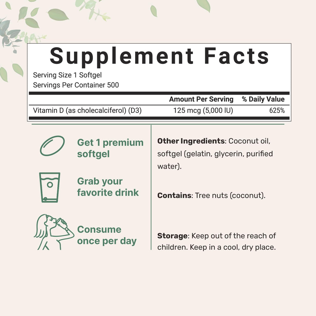 Multi Collagen Protein Powder & Vitamin D3 Bundle Pack M371180