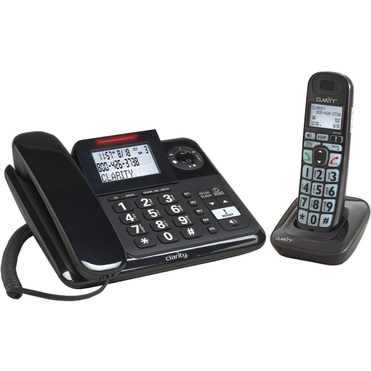 Amplified Corded/Cordless Combo with Answering Machine L3701