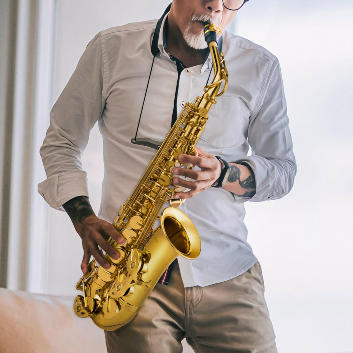 E Flat Alto Saxophone Full Kit E334