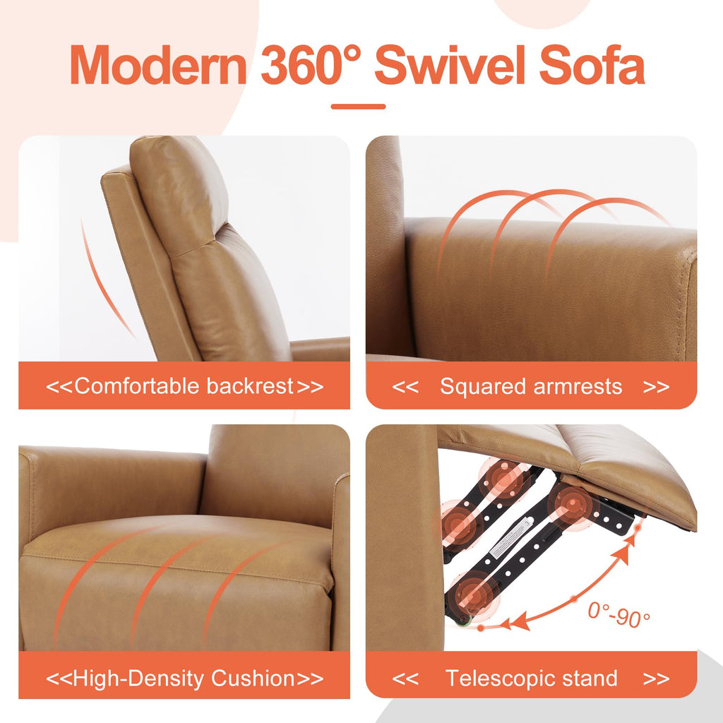 360 Swivel Rocker Recliner Chair C726