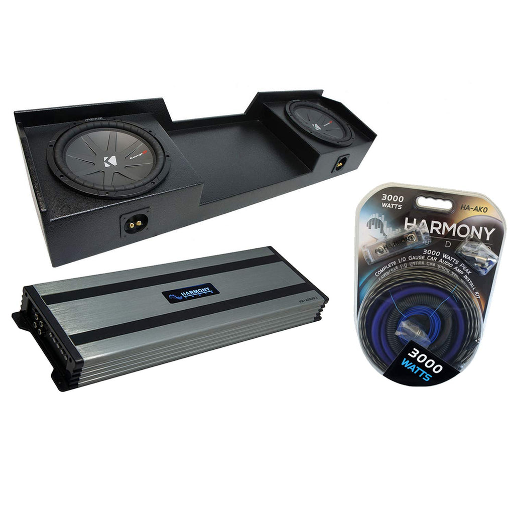 Dual 12" Sub Box and Amp P871890