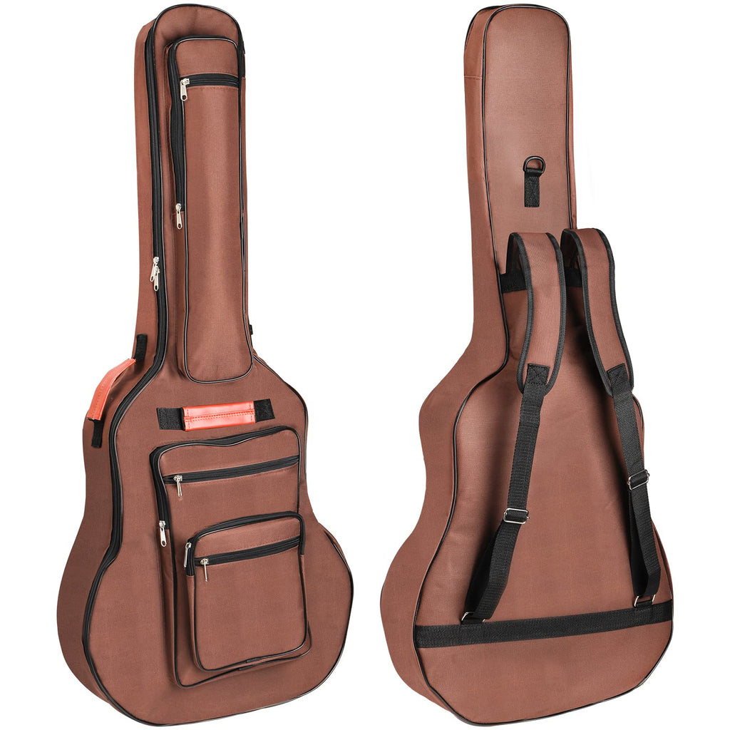40 41 42 Inches 6 Pockets Waterproof Oxford Cloth Guitar Bag T111476