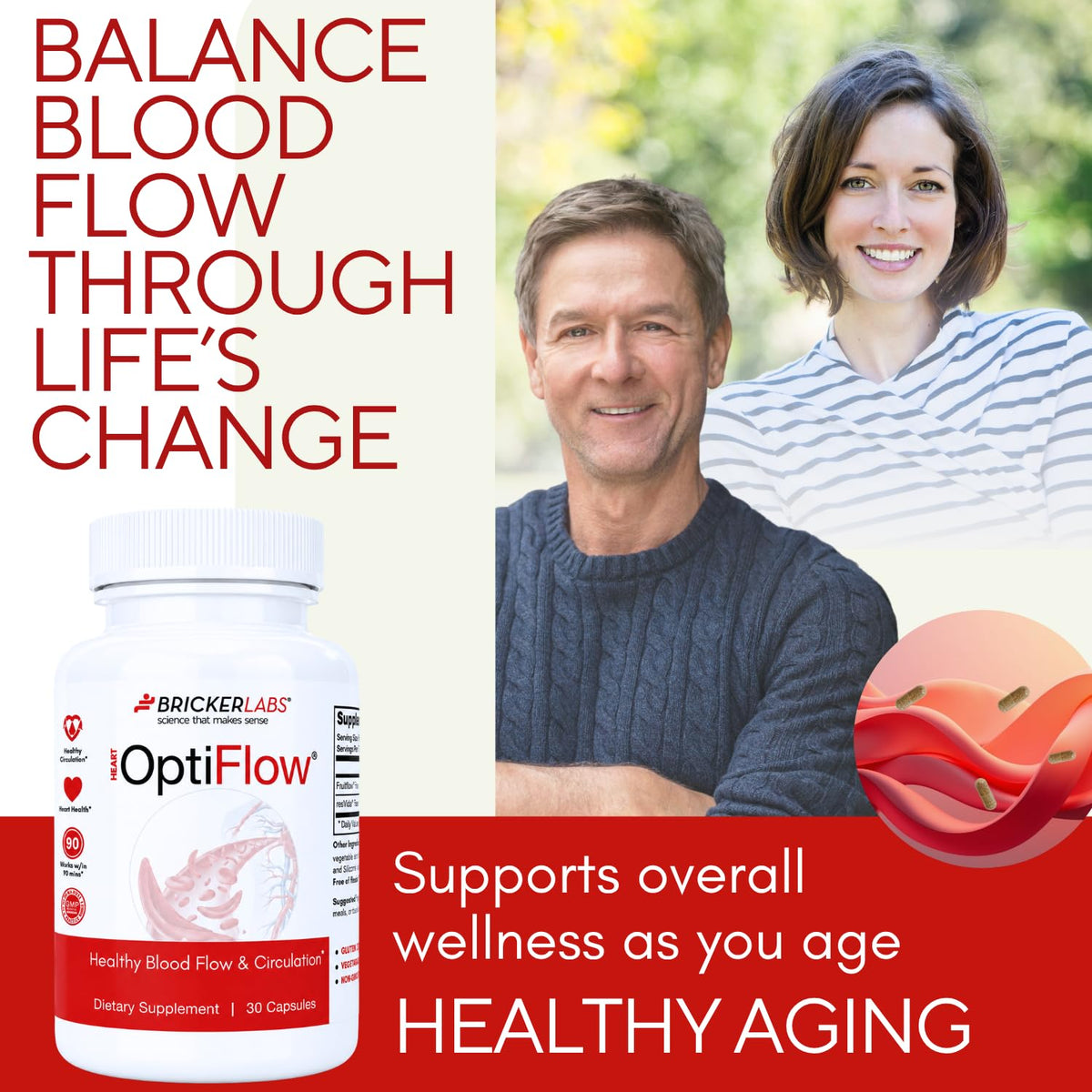 Blood Circulation Supplement 30 Capsules H800