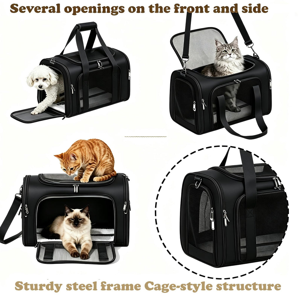 Soft-Sided Foldable Pet Carrier W3114