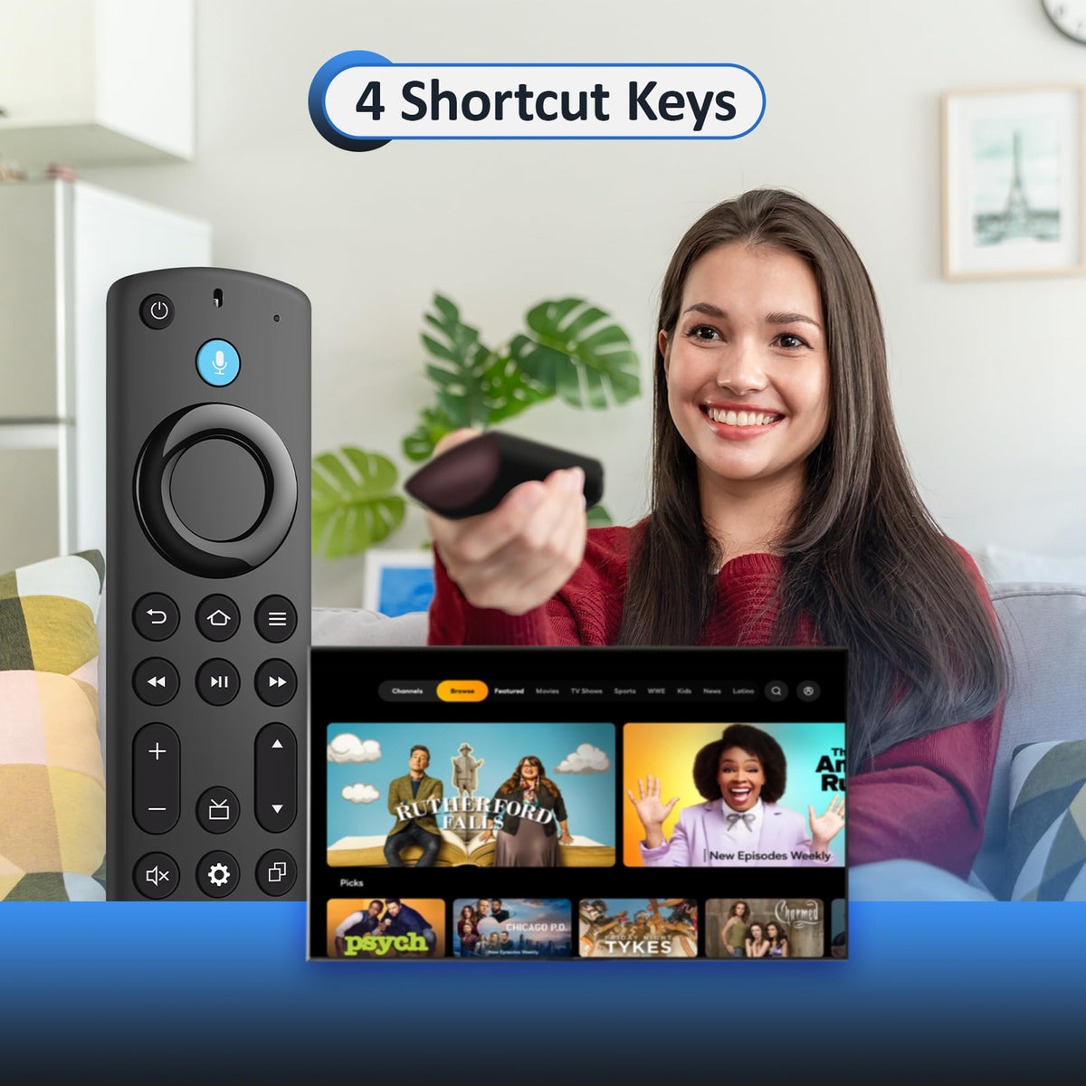 Voice Remote for Fire TV Cube FireStick 4K Max 4K Lite HD S552
