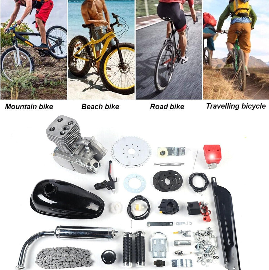 100CC 2 Stroke Air-Cooling Bicycle Engine Kit G176