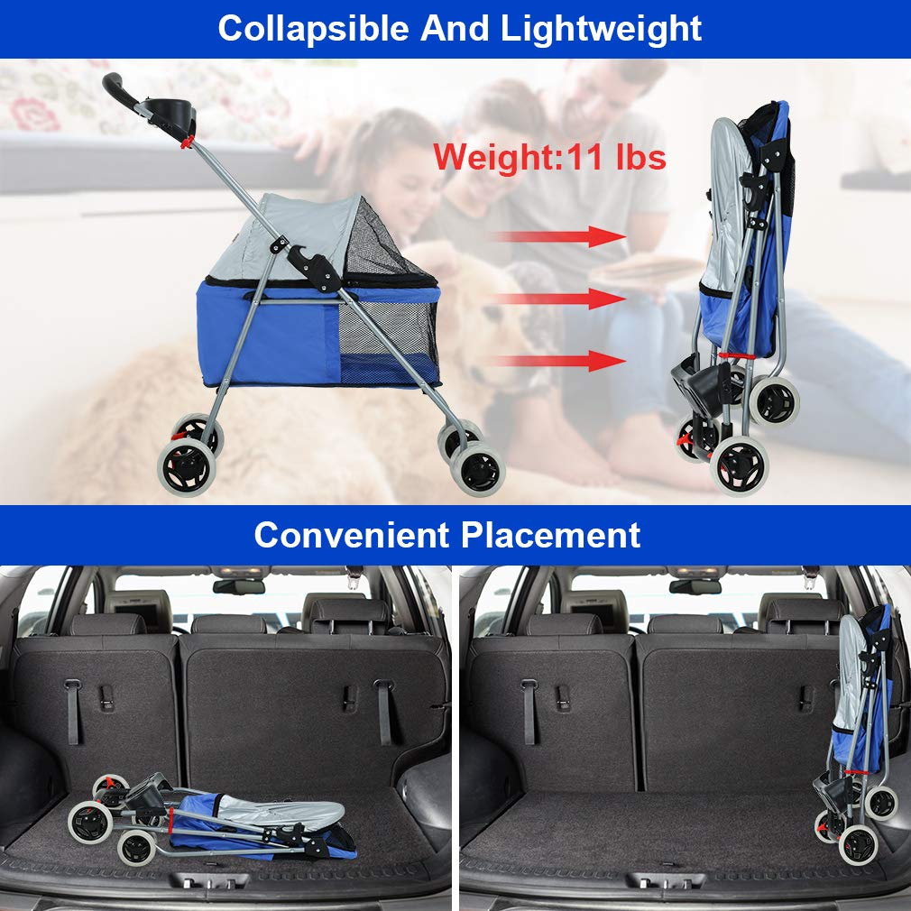 Foldable Pet Stroller O973301