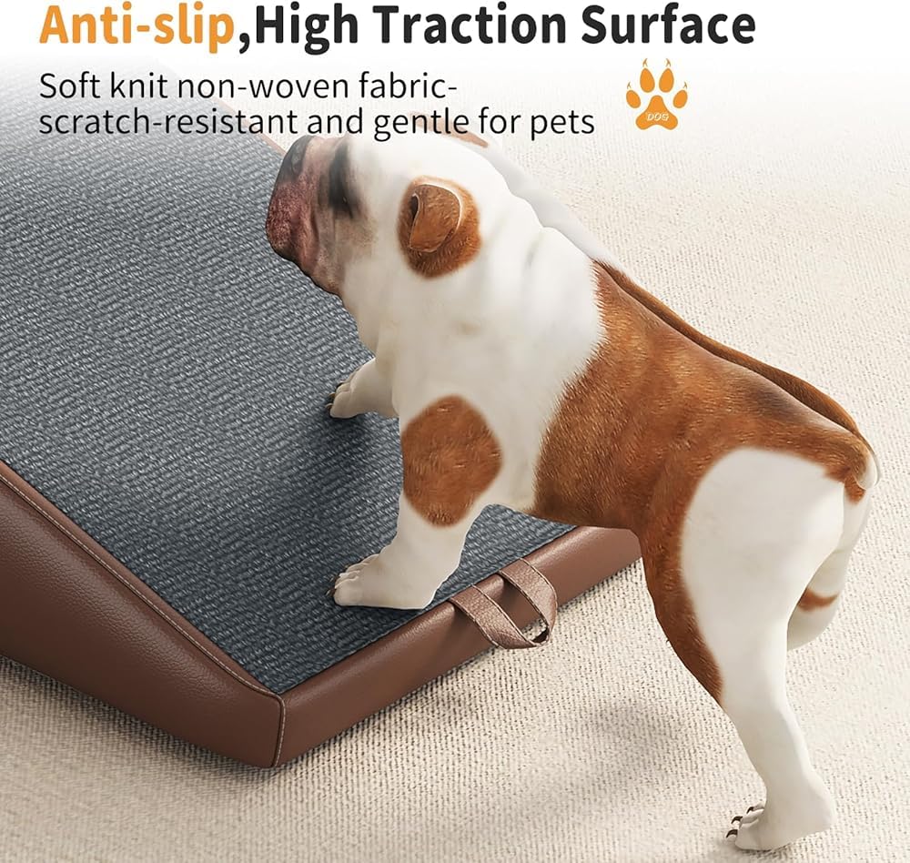 Foldable 2-in-1 Pet Ottoman Dog Safety Ramp M525491