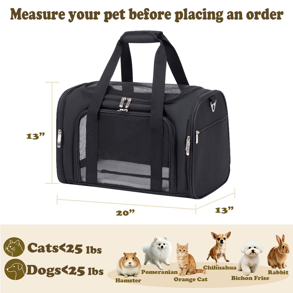 Soft-Sided Foldable Pet Carrier W3114
