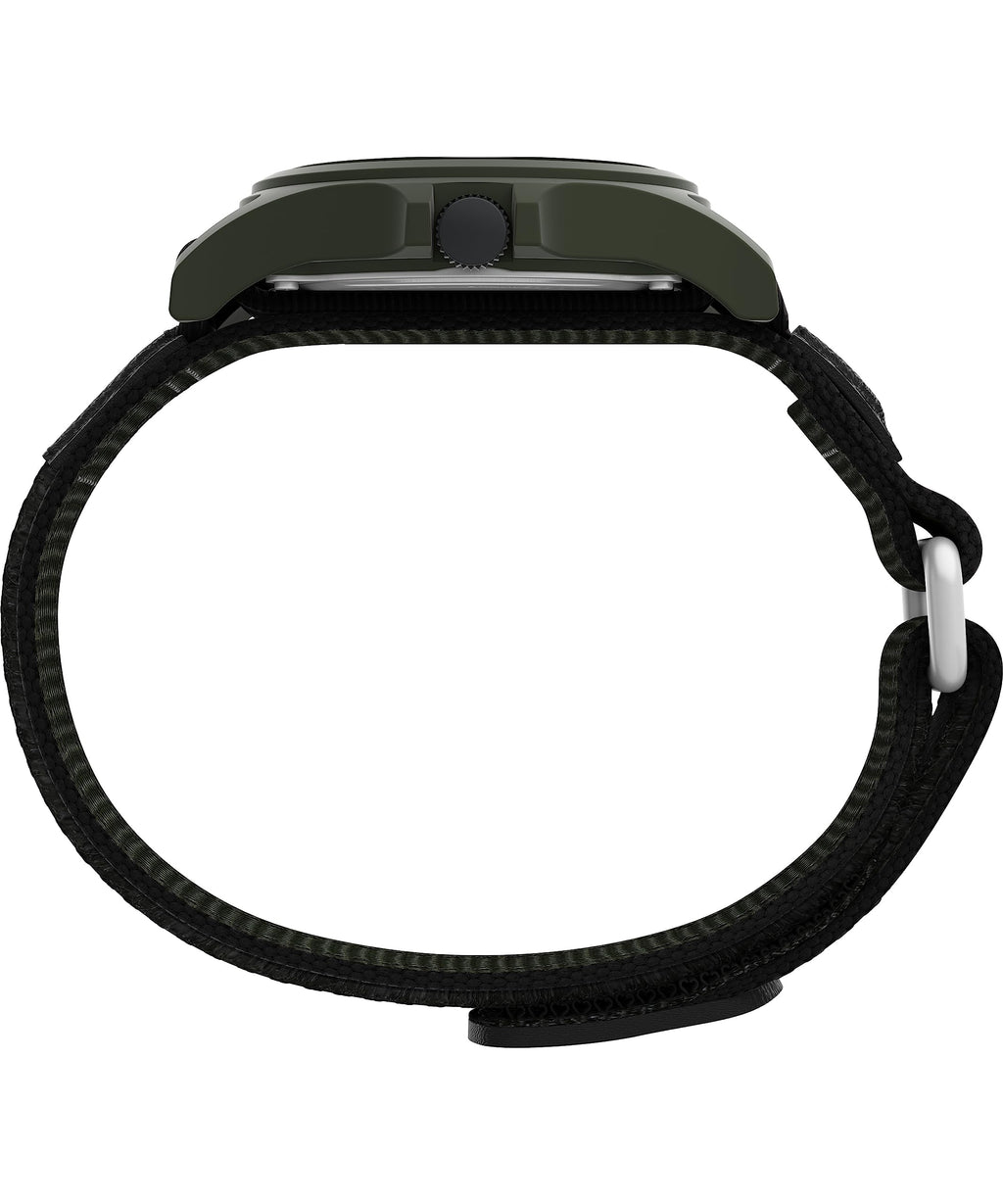 Black Fastwrap Cream Dial Green Case Watch S30322