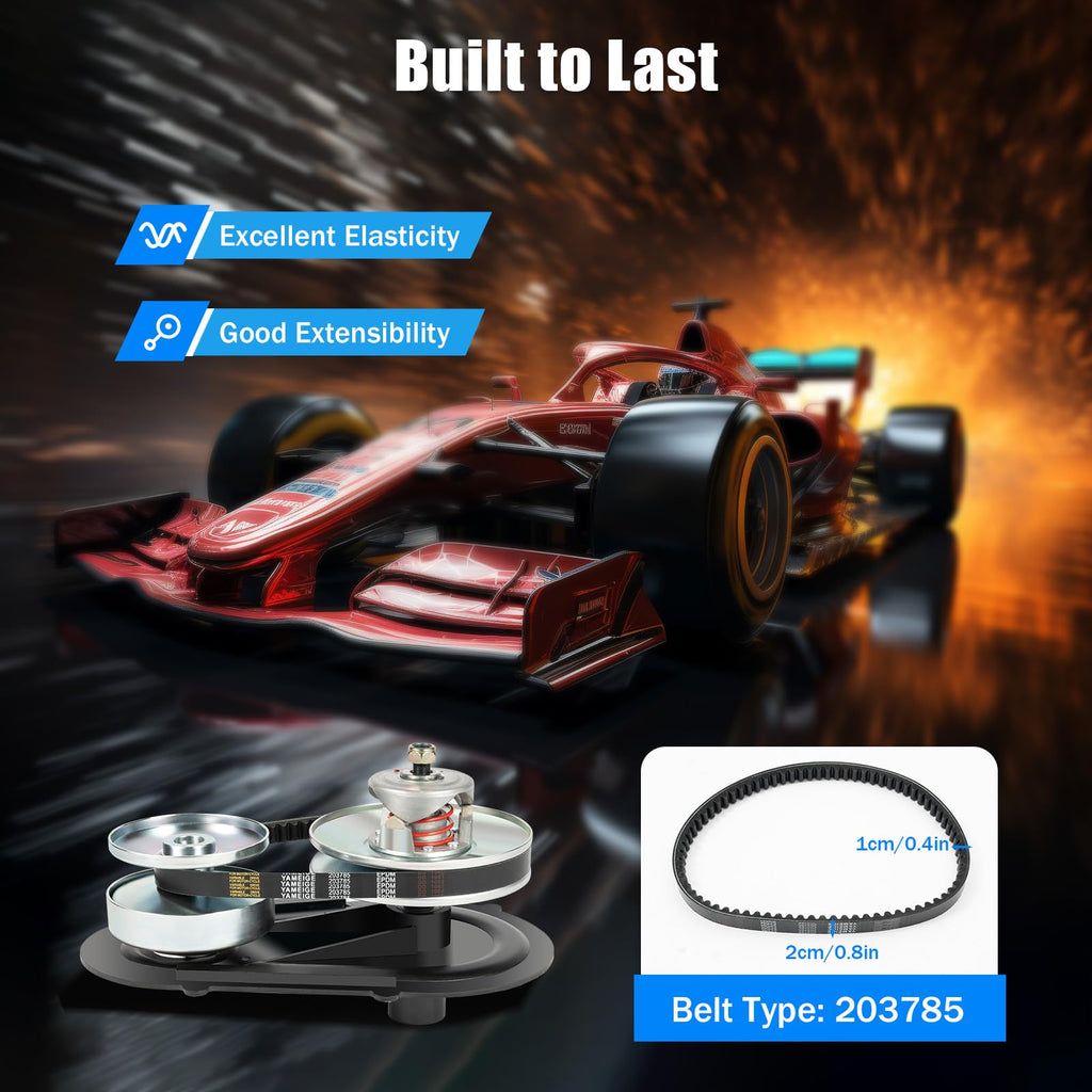 Torque Converter Kit with 3/4 Drive Pulley Clutch J179