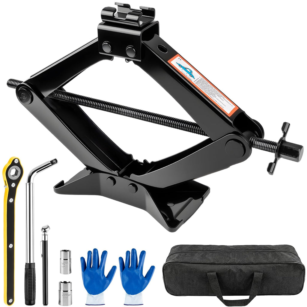 3 Ton Heavy Duty Scissor Jack with Lug Wrench Z58915