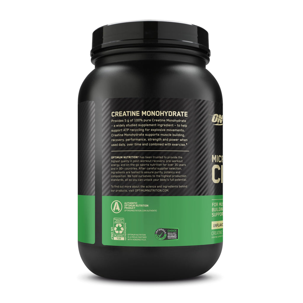Unflavored Micronized Creatine Monohydrate Powder 400 Servings C6656