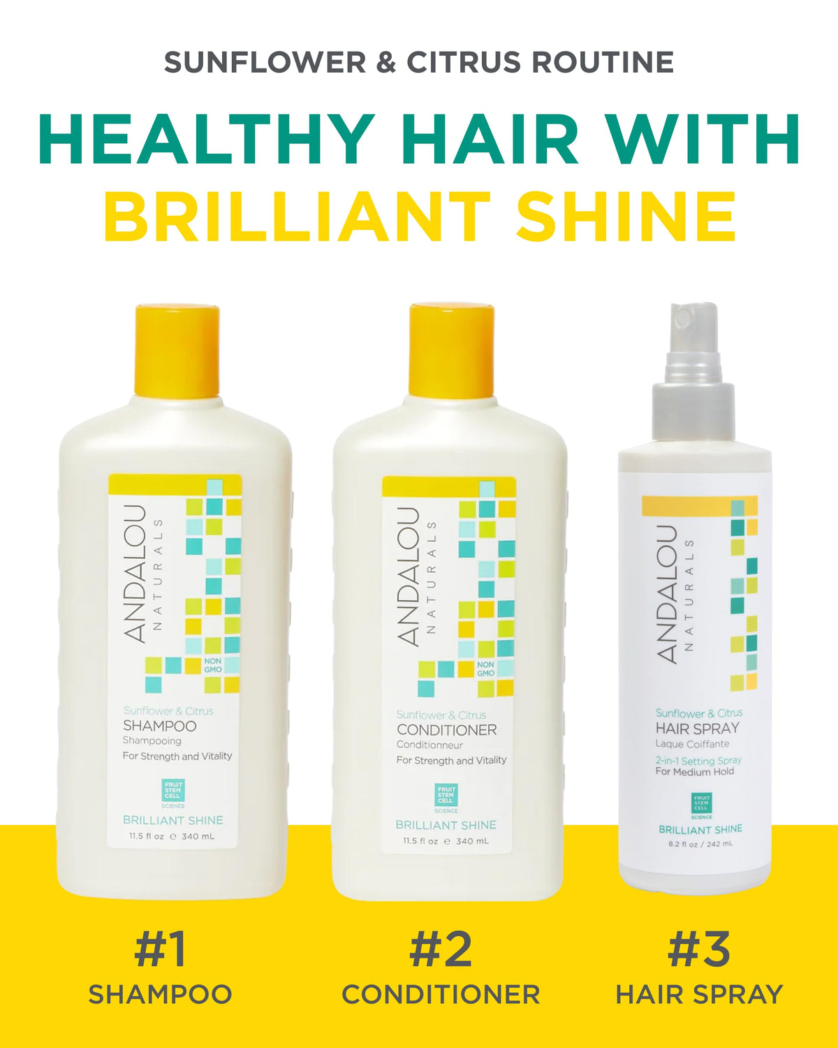 Sunflower & Citrus Hair Spray 8.2 fl oz N148