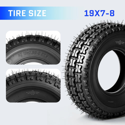 19x7-8 ATV UTV Tires Set of 2 D34624