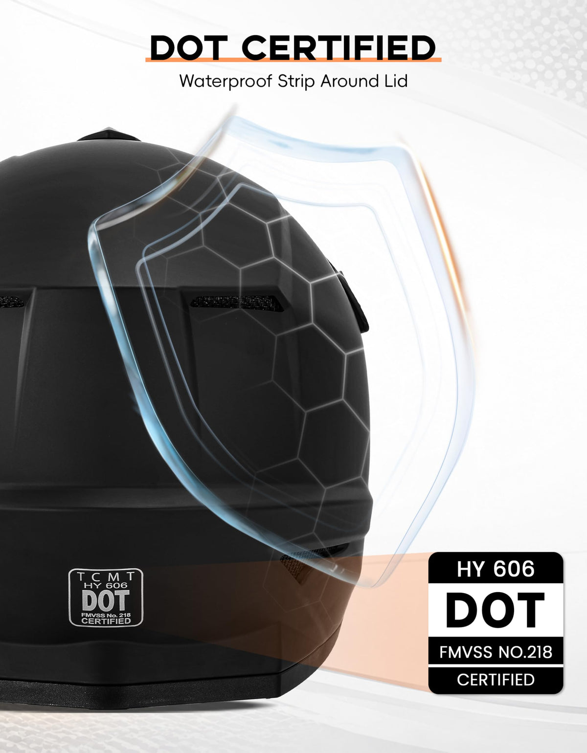 Black Youth Kids Full Face Motocross Helmet X6467