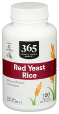 Red Yeast Rice 600mg 120 Count C7854
