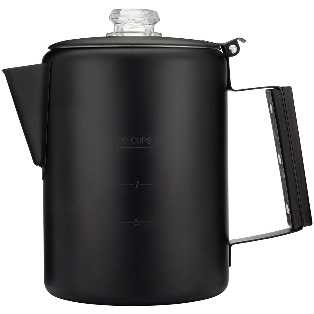 Black 9 Cup Percolator Coffee Pot D59946