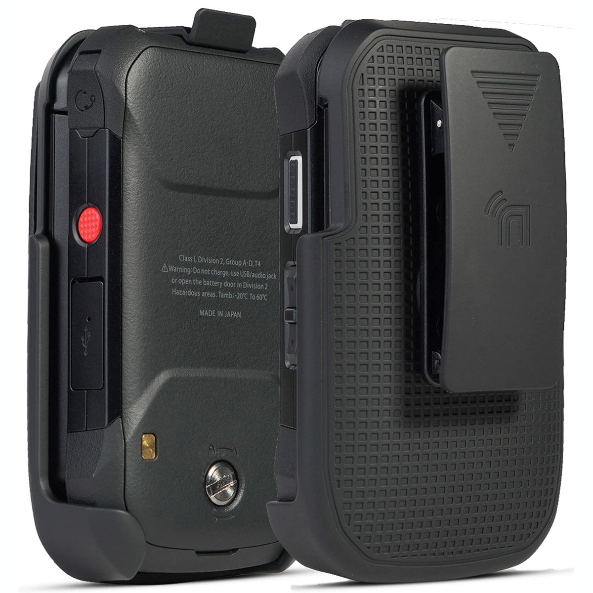 Black Rugged Flip Phone W44263