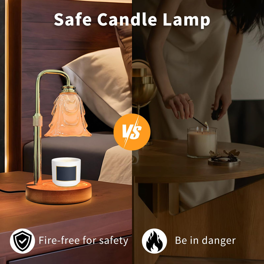 Candle Warmer Lamp with Timer & Dimmer B802063
