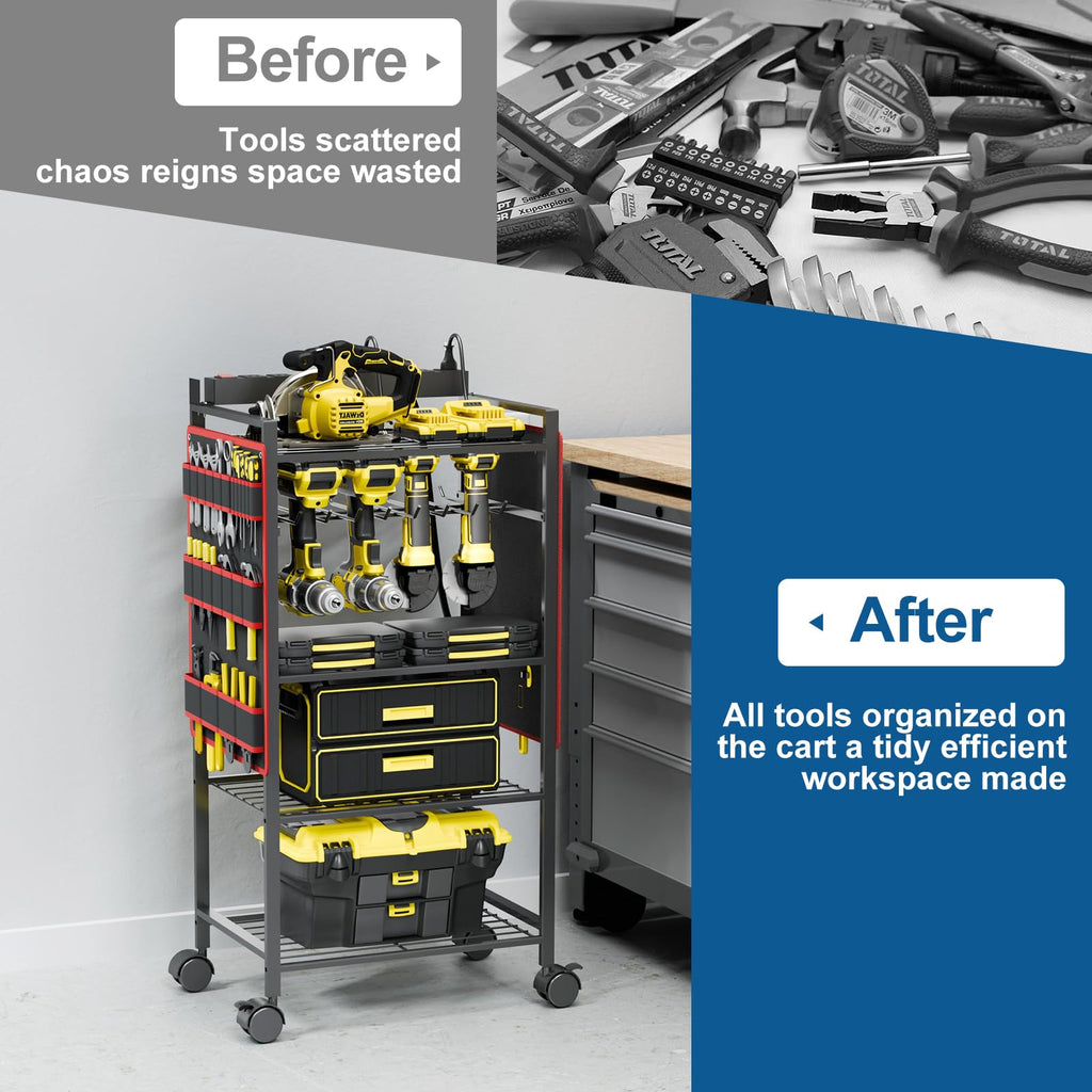 Rolling Tool Organizer Cart O7116