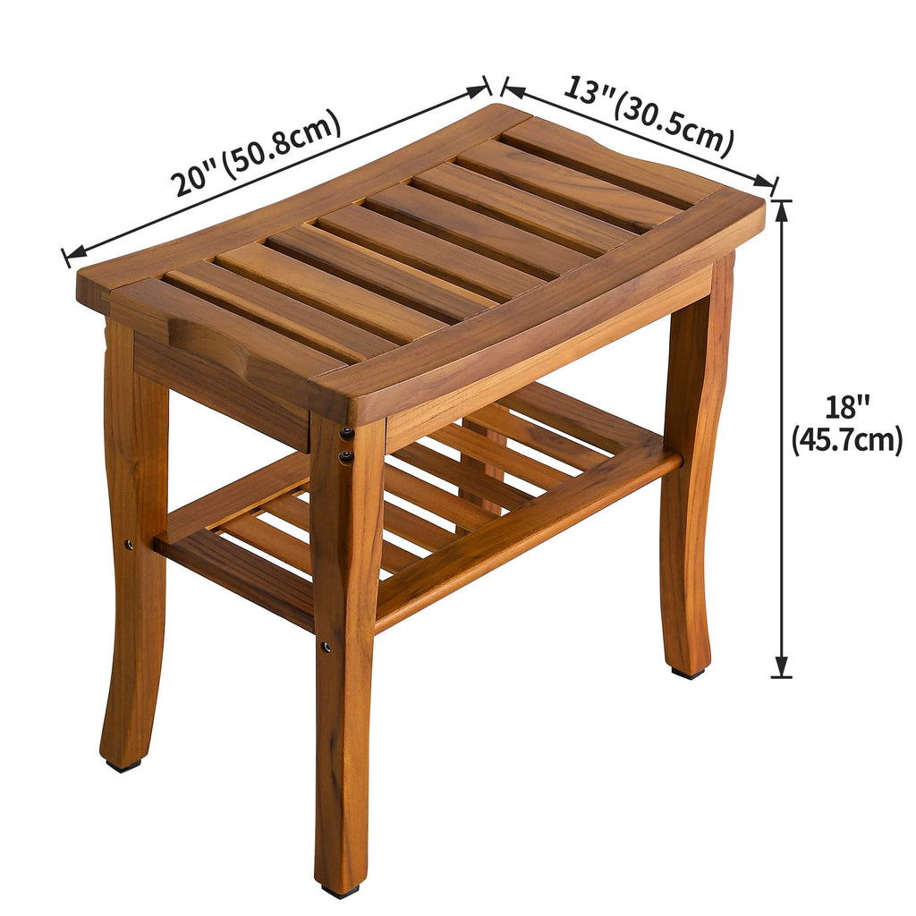 Teak Shower Bench Q494