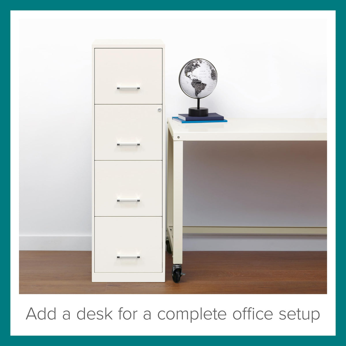 4 Drawer Vertical Steel File Cabinet H818