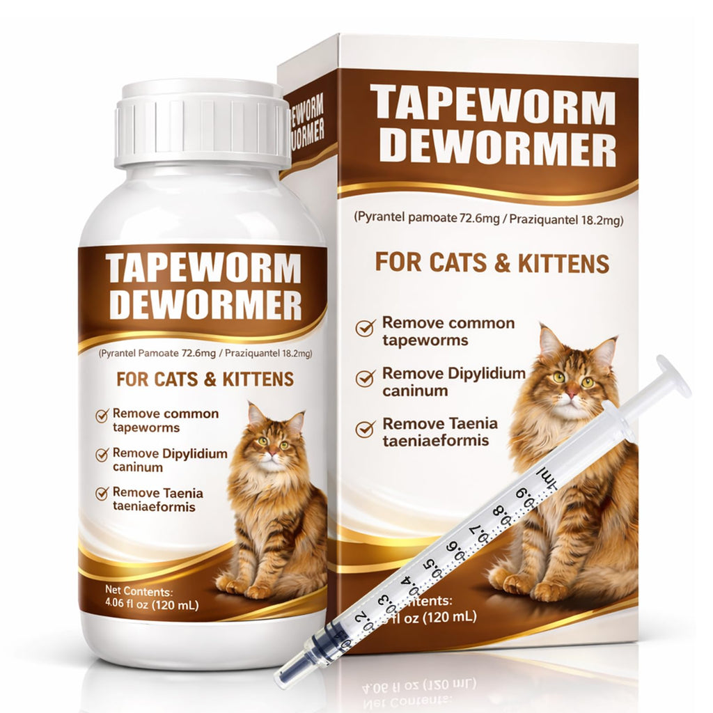 Cat Dewormer Liquid Broad Spectrum Treatment 120ml E899923
