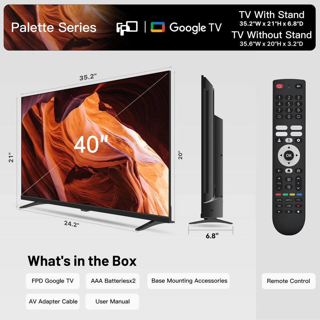 40-inch 1080p Full HD Smart TV W626943