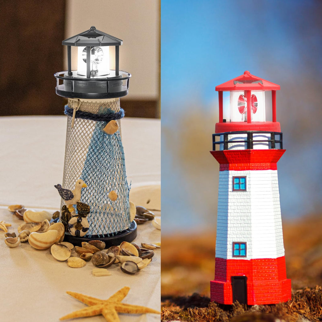 Black Solar Lighthouse Light I876131