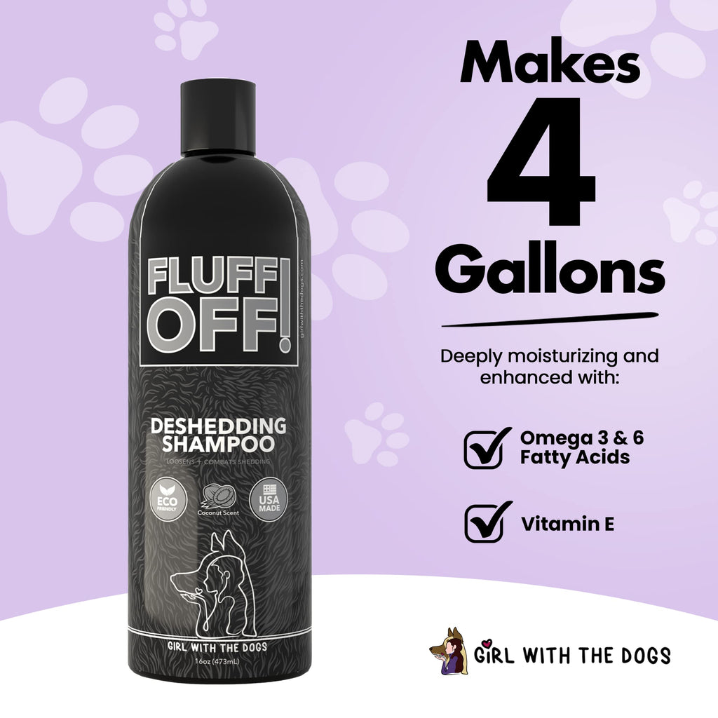 Natural Deshedding Dog & Cat Shampoo N90135