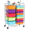 15 Drawer Rolling Storage Cart M45714