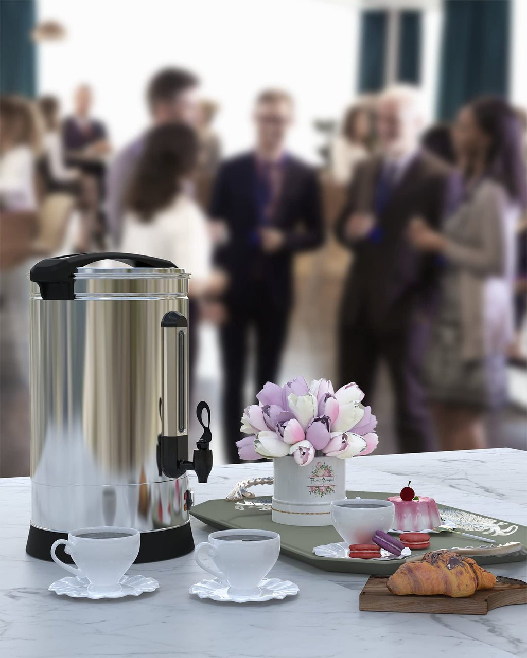 120 Cup Stainless Steel Electric Coffee Urn J202