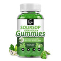 Organic Soursop Graviola Gummies 2200mg with Sea Moss Zinc Vitamin C 60 Gummies I900