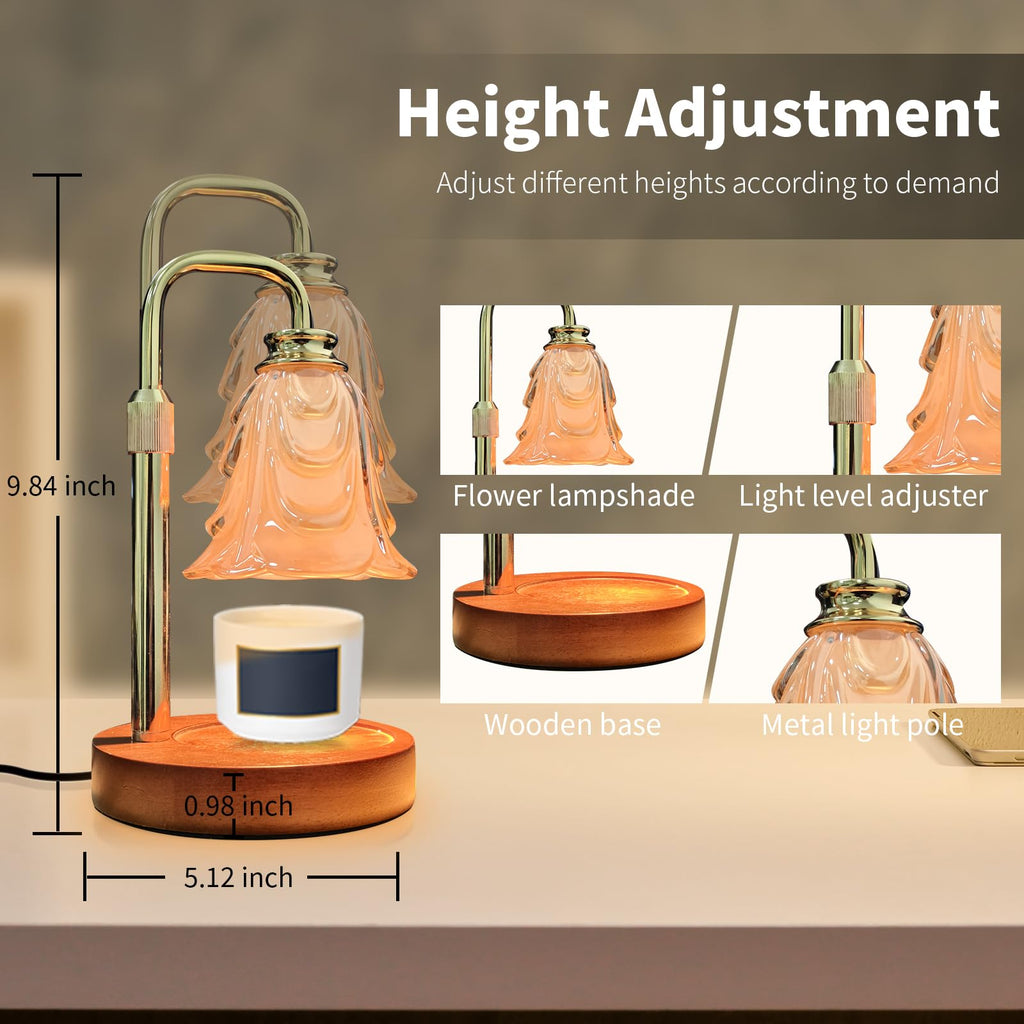 Candle Warmer Lamp with Timer & Dimmer B802063