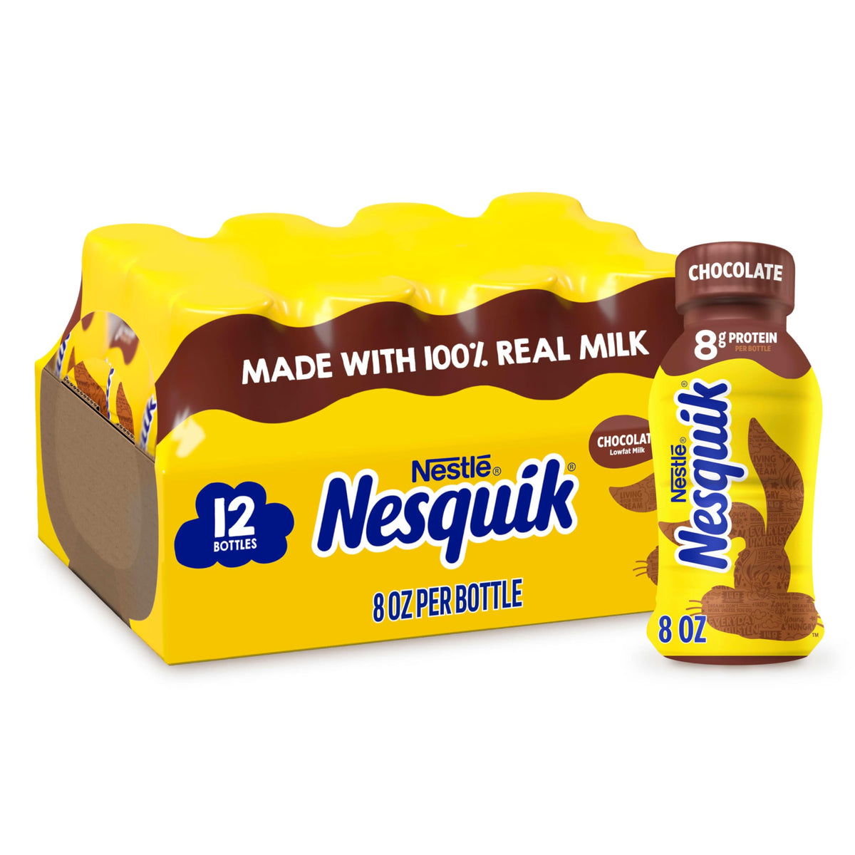 Lowfat Chocolate Milk 8 Fl Oz 12 Pack X192